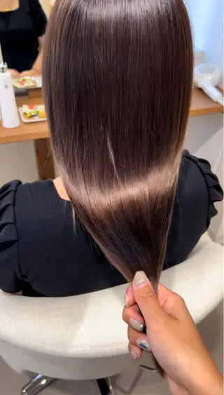 ロング ココルアナ 豊中美容室のヘアスタイル