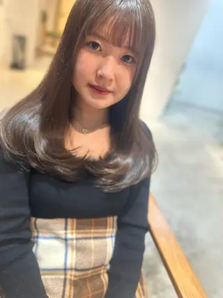 セミロング 林 耕太郎のヘアスタイル