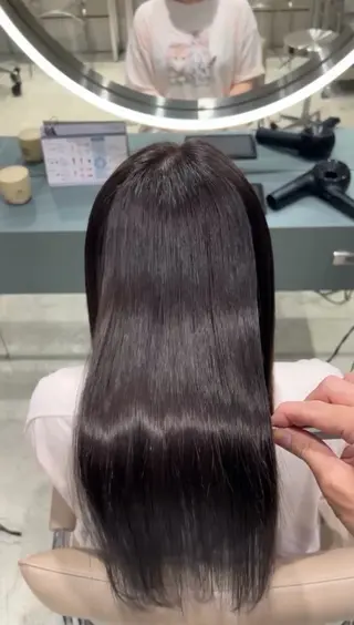 ミディアム ✨髪質改善 縮毛矯正 艶髪 立川 コウキ✨のヘアスタイル