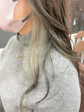 セミロング 髪質改善&艶カラー Zina💋池袋のヘアスタイル