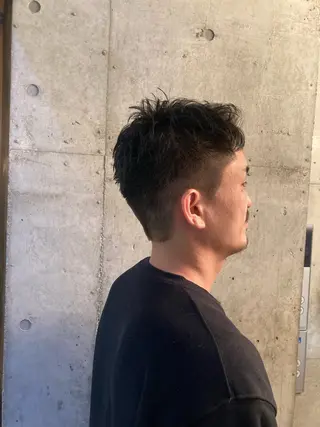 ショート メンズ 横浜美容室/暖色系 michika🌹のヘアスタイル