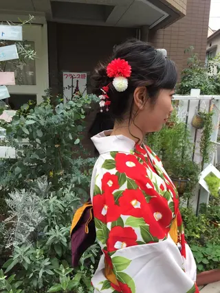 ロング ヘアアレンジ N°+aero 🦔近藤　のぞみ🦔のヘアスタイル