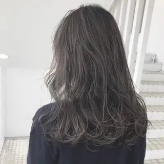 ロング 江坂エリア最安値◎ ブリーチ*土田のヘアスタイル