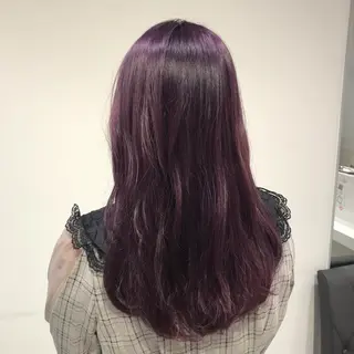 セミロング カラー 【暖色カラー特化】 中山由梨のヘアスタイル