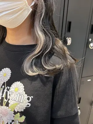 ミディアム 🐰ﾈﾓﾄ ﾋﾅﾉ｜ 淵野辺カラー🤍🫧のヘアスタイル