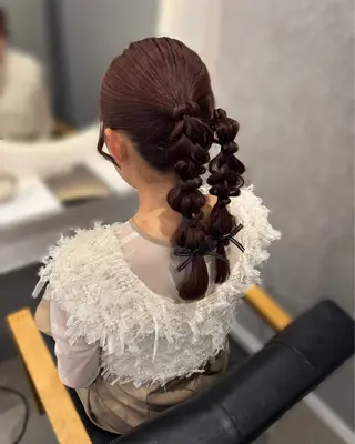 セミロング 髪質改善 Aimer 北千住店所属・akari/柔らか カラー/ヘアセット✦のヘアスタイル