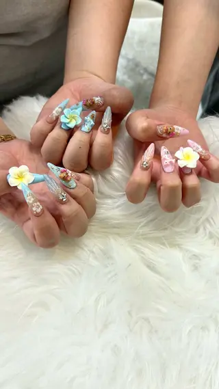 ネイル 池袋✨ネイル やり放題orフレンチのネイルデザイン