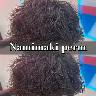 ショート パーマ メンズ 🖤Ayumi🖤 メンズ特化❤️‍🔥のヘアスタイル