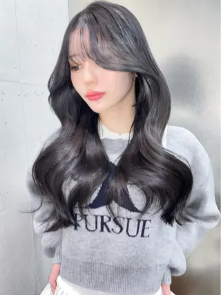 ロング 韓国/レイヤー/艶髪 ルキアのヘアスタイル