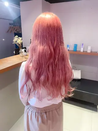 ロング カラー 🐺ウルフオタク🐺 ハイトーン/moeのヘアスタイル