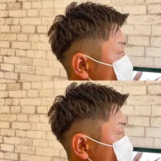 ショート メンズ 竹内 翼のヘアスタイル