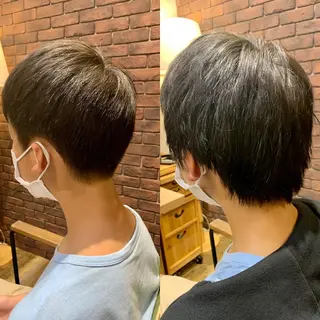 ショート et Douce所属・艶髪／髪質改善／ カワモトヒロトのヘアスタイル