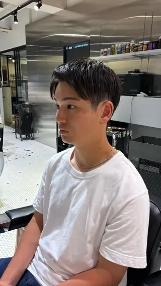 メンズ 菅生 あんなのヘアスタイル
