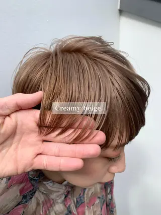 ショート loka所属・山本 晶大のヘアスタイル