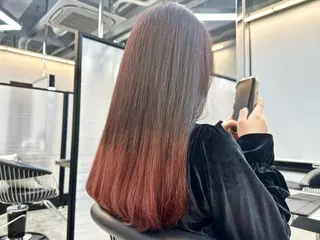 セミロング カラー 髪質改善/艶髪様 🍎豊田修太郎のヘアスタイル