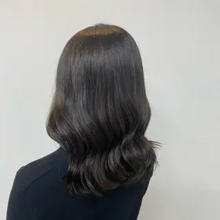 ミディアム カラー HARUKA🍒 tocca天王寺のヘアスタイル