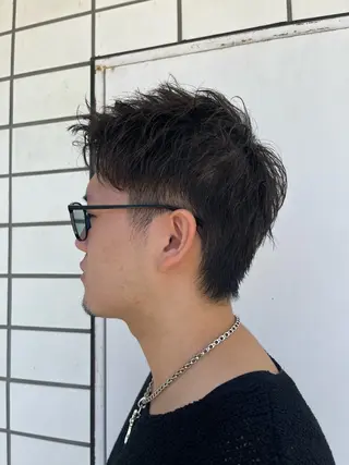 ショート メンズ NEXT for hair所属・【ロングモデル募集】 宮本祥汰🐺のヘアスタイル