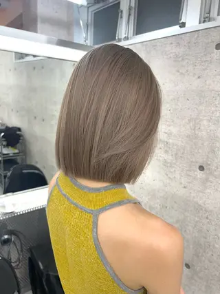 ショート アンナ🦋海外ヘア バレイヤージュのヘアスタイル