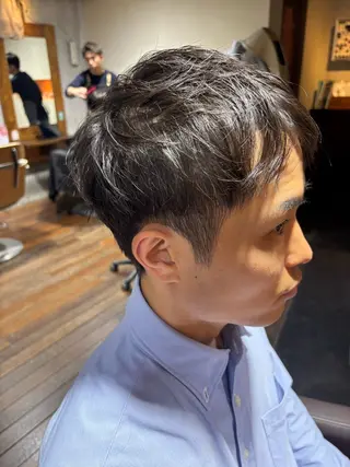 メンズ 飯田 ほのかのヘアスタイル
