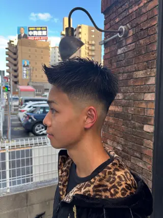 ショート フォーコーナーズカットショップ本店所属・設楽 カットモデル募集中のヘアスタイル