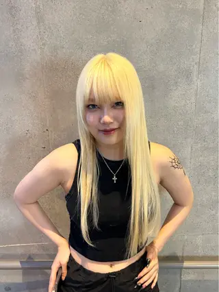 ロング カラー 垢抜けカラー kira🌛のヘアスタイル