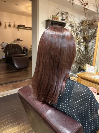 カラー アカリ😸🫶 カラーリスト🧡のヘアスタイル
