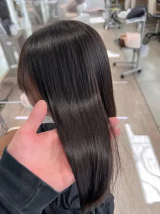 ミディアム パーマ 柳澤 和也のヘアスタイル