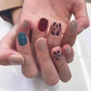 ネイル 韓国風✨髪質改善✨ 縮毛矯正✨松浦知奈美のヘアスタイル