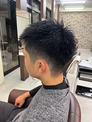 ショート メンズ BALANCE.／ 樋口智士のヘアスタイル