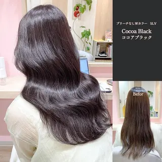 ミディアム Yehatov二条 堀野のヘアスタイル