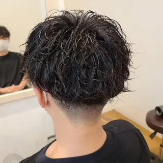 ショート パーマ 【ネウィ天王寺 】seiyaのヘアスタイル