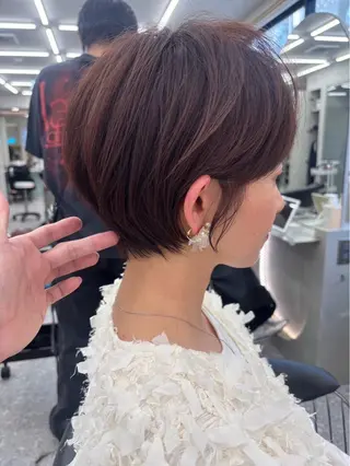 ショート Lond mare 天神大名店所属・時短×ショートボブ 💡ウメダナオヤ💡のヘアスタイル
