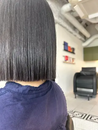 ミディアム 新潟/万代/レイヤー 韓国風/明間未来のヘアスタイル