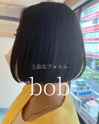 ミディアム 渋谷ハイトーン/ デザインカラー阿部のヘアスタイル