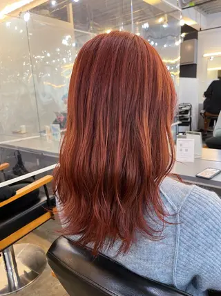 セミロング 🌛ダブルカラー 🌜SAYAKAのヘアスタイル