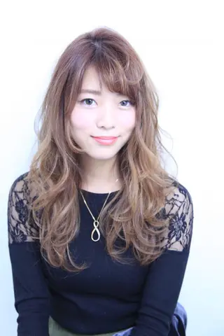セミロング 北谷 拓之のヘアスタイル
