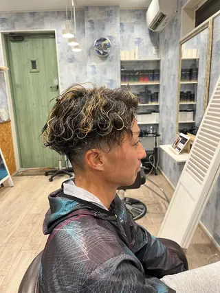 パーマ bird hair salon所属・塩川 亮眞のヘアスタイル