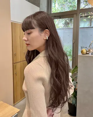 セミロング 🫧レイヤー/暖色 /ベージュMAI🫧のヘアスタイル