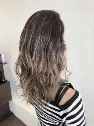 ロング カラー Hair make VERDA所属・宮下 耕平のヘアスタイル