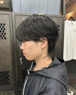 ミディアム パーマ メンズ メンズ特化 🦋KANOKO🦋のヘアスタイル