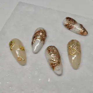 セミロング ネイル RIONnail(リオンネイル)所属・RIONnail Yurikaのネイルデザイン