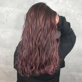 ロング カラー アンダーバーホワイト_WHITE所属・_WHITE芝本 賢吾【天王寺店】のヘアスタイル