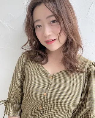 ミディアム カラー 店長 ✂️ムラカミ キラリのヘアスタイル