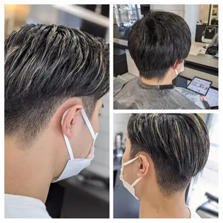 ミディアム FRANK'SBARBER所属・💈山本 卓士💈のヘアスタイル