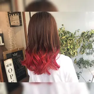 ロング カラー マイ 【川口】のヘアスタイル