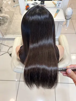 ロング 高橋 佑のヘアスタイル