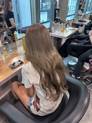 カラー 海外トレンドヘア🤍 sumireのヘアスタイル