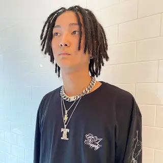 ショート カラー パーマ ヘアアレンジ メンズ キッズ ネイル マツエク・マツパ 中元 淳のヘアスタイル