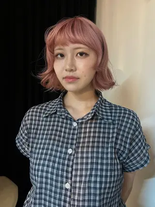 ミディアム カラー suiu所属・カラーモデル募集中♪ nanamiのヘアスタイル