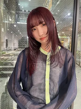 ミディアム ボブ/レイヤー/ 御田村裕人のヘアスタイル